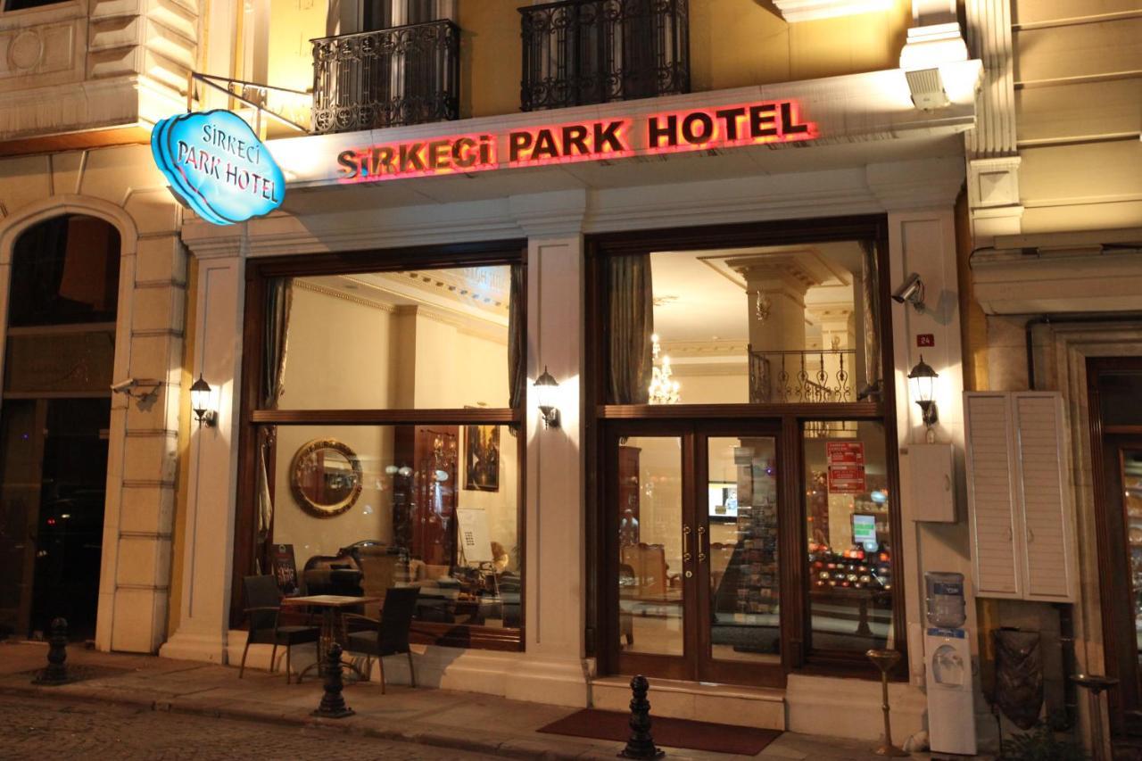 Sirkeci Park Hotel Istanbul Bagian luar foto